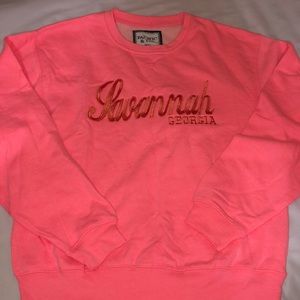 Savannah, GA souvenir crewneck